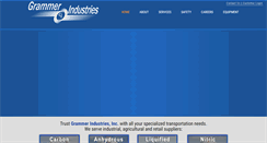 Desktop Screenshot of grammerindustries.com